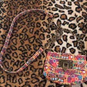 Crossbody fabric bag